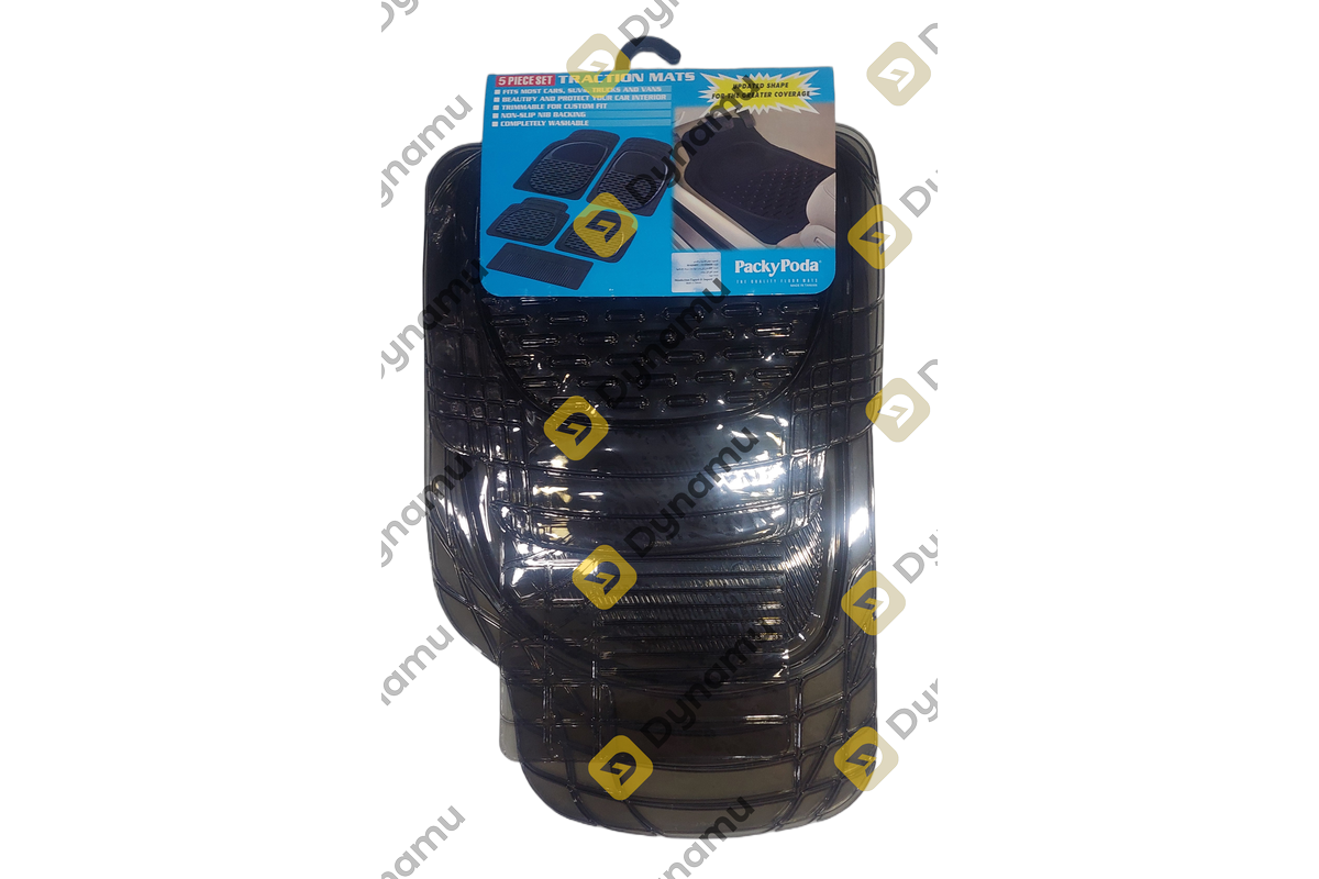 Universal Car Floor Mats - 5 Pack